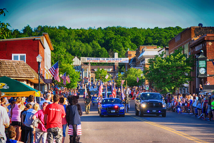 4th of July in Bessemer, Michigan