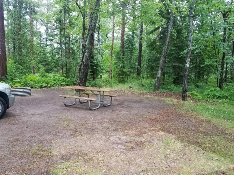 Fort Wilkins SP Campsite
