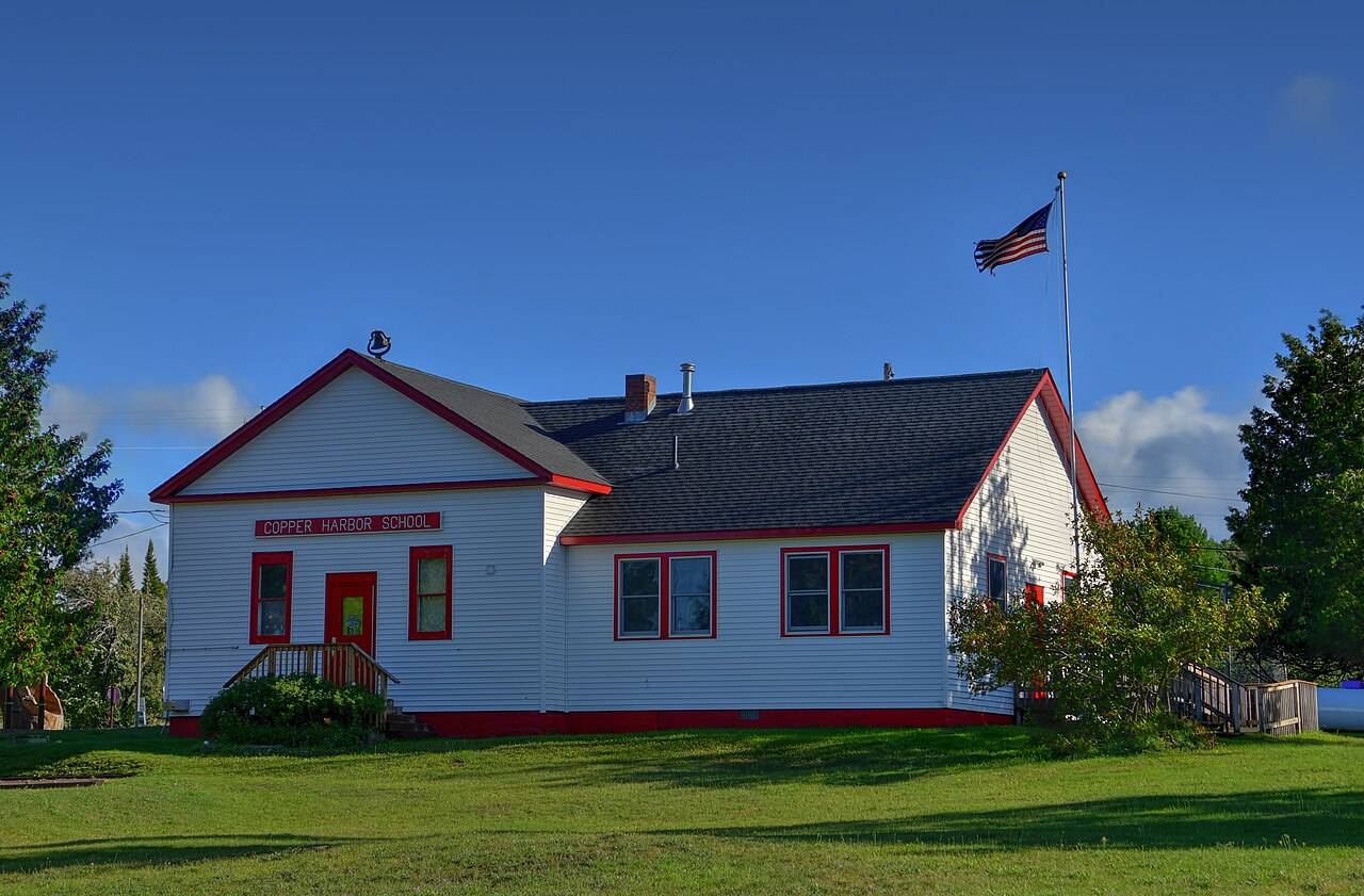 Copper Harbor Schoolhouse