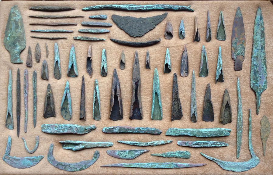 Copper Age Indian tools from the U.P.