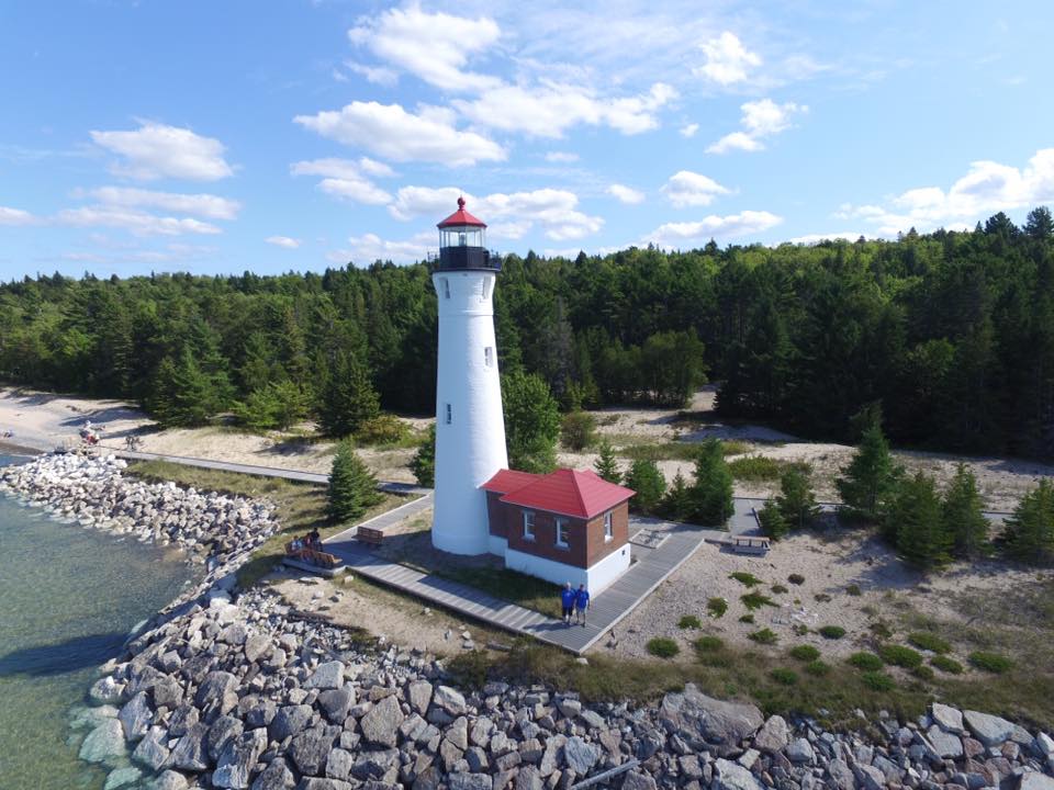 Crisp Point Light Historical Society & Lighthouse on Lake Superior