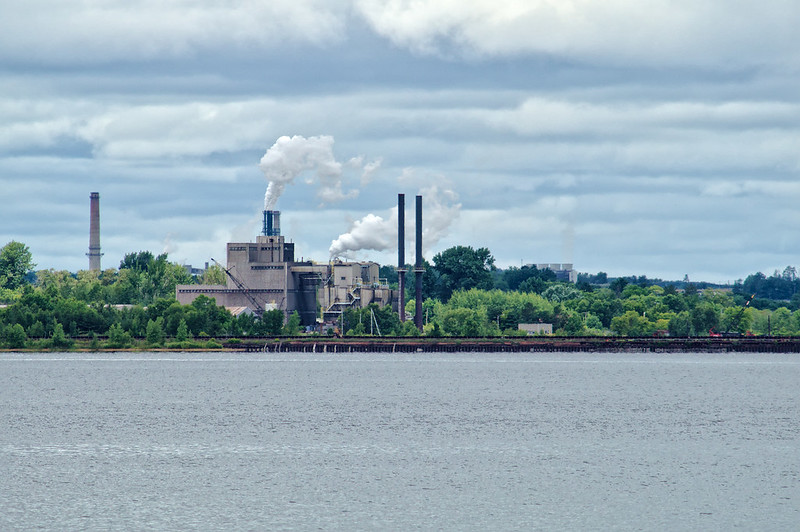 View of Mill from Sand Point Lighthouse