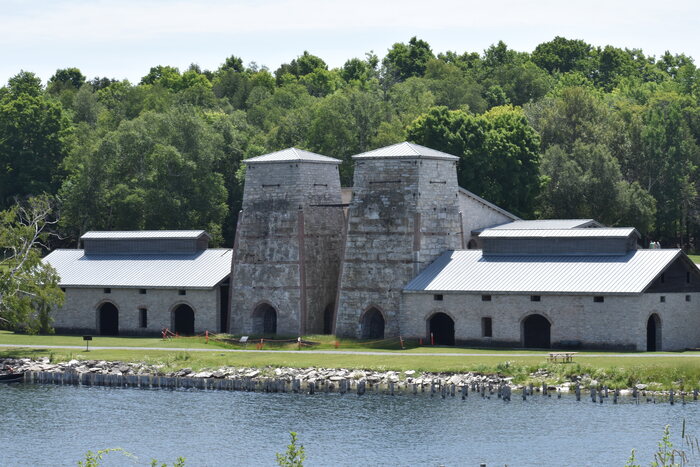 Fayette Blast Furnace Complex in Delta County, Michigan