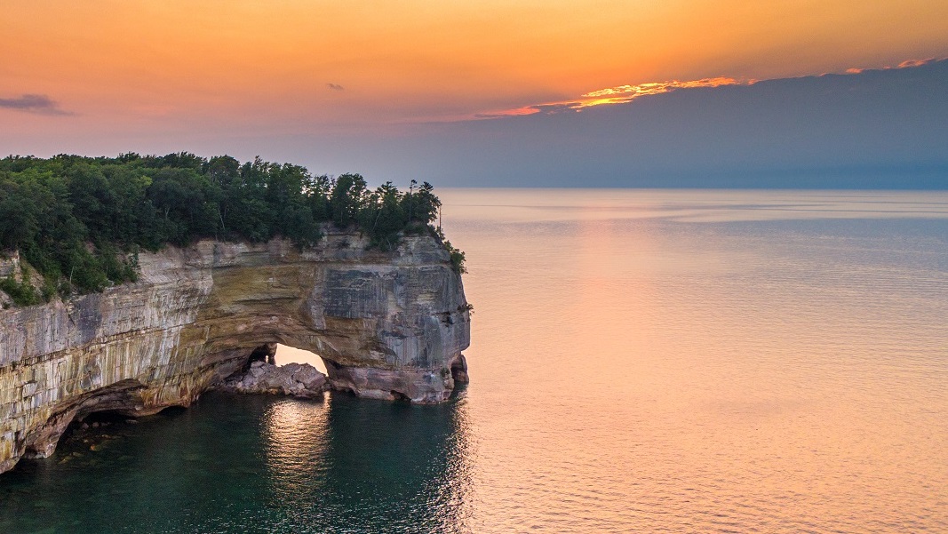 Grand Portal Point on Lake Superior