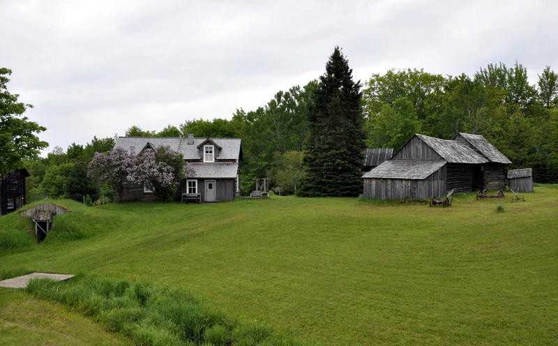 Hanka Finnish Homestead House and Barn in Baraga County, MI