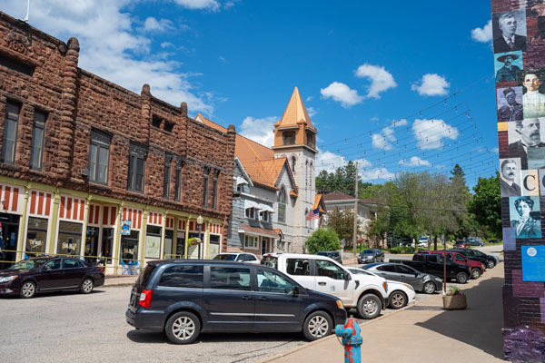 Downtown Iron Mountain, Michigan
