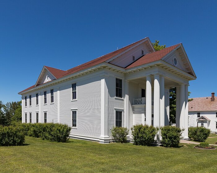 Keweenaw County Courthouse in Eagle River
