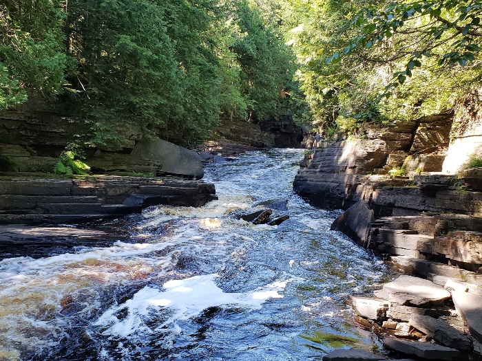 L'Anse Canyon Falls