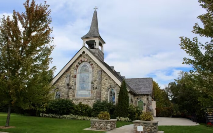 Little Stone Church on Mackinac Island