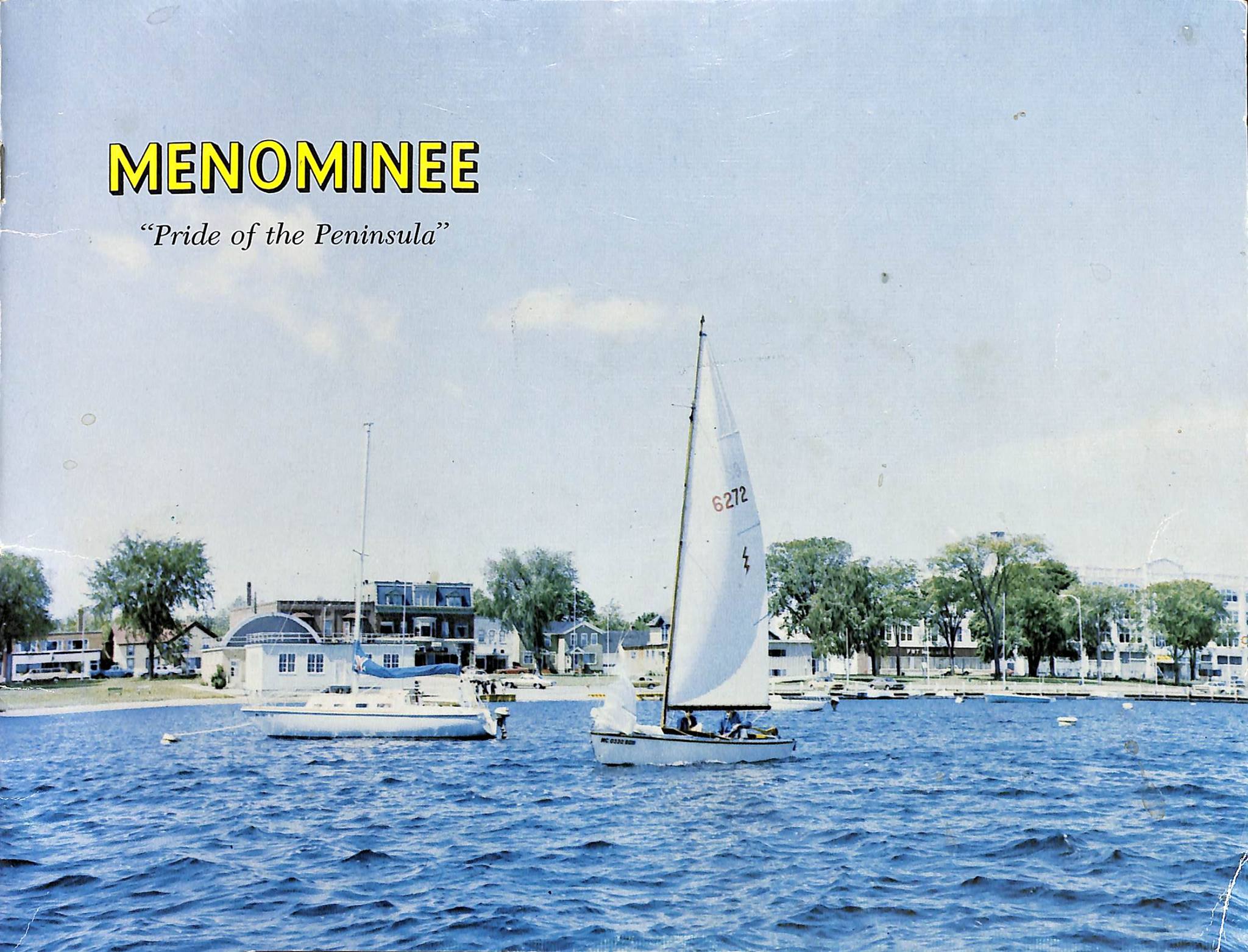 A Lightning Sailing Out of Menominee Marina