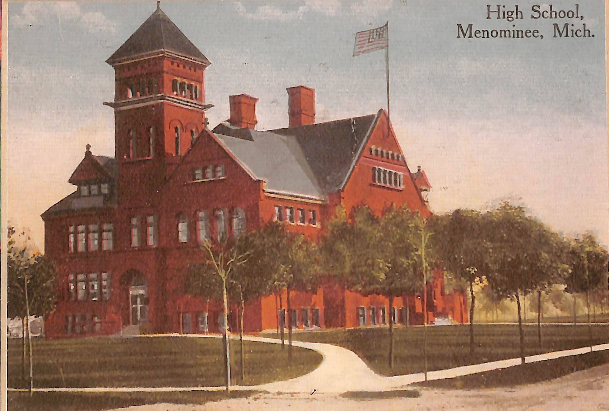 Menominee High School 1917