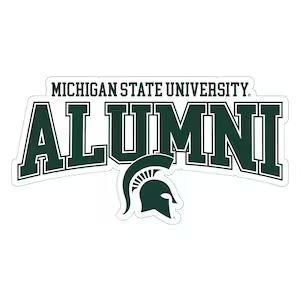 Michigan State Alumni Badge