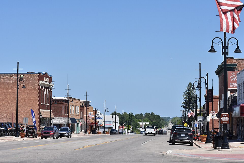 Downtown Newberry, Michigan