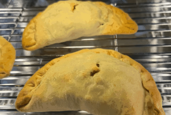 Pasties at Bread of Life Bakery & Cafe in Bessemer, Michigan