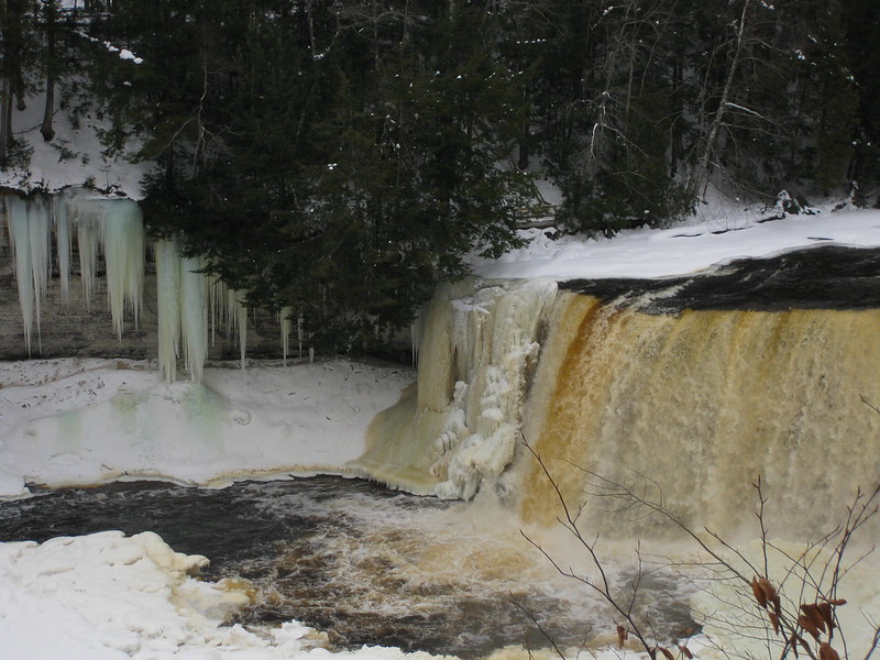 Tahquamenon Falls in Winter