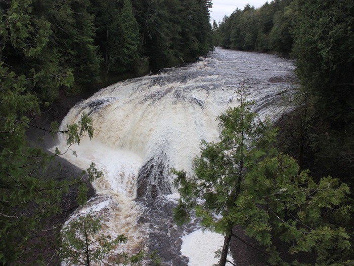 Potawatomi Falls in Gogebic County, Michigan